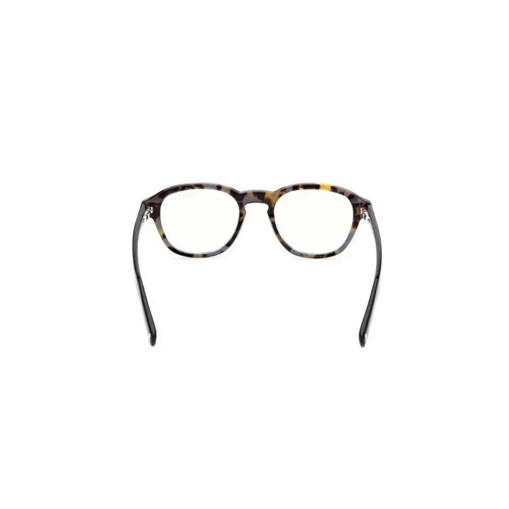 New Authentic Tom Ford FT5821-B/V 056 Round Eyeglasses